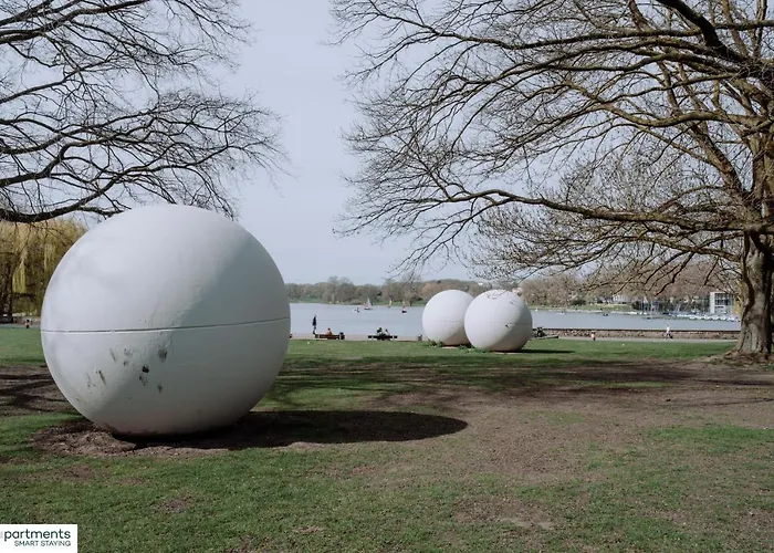 Aasee In Lage 80m² Mit 2 Schlafzimmern דירה *